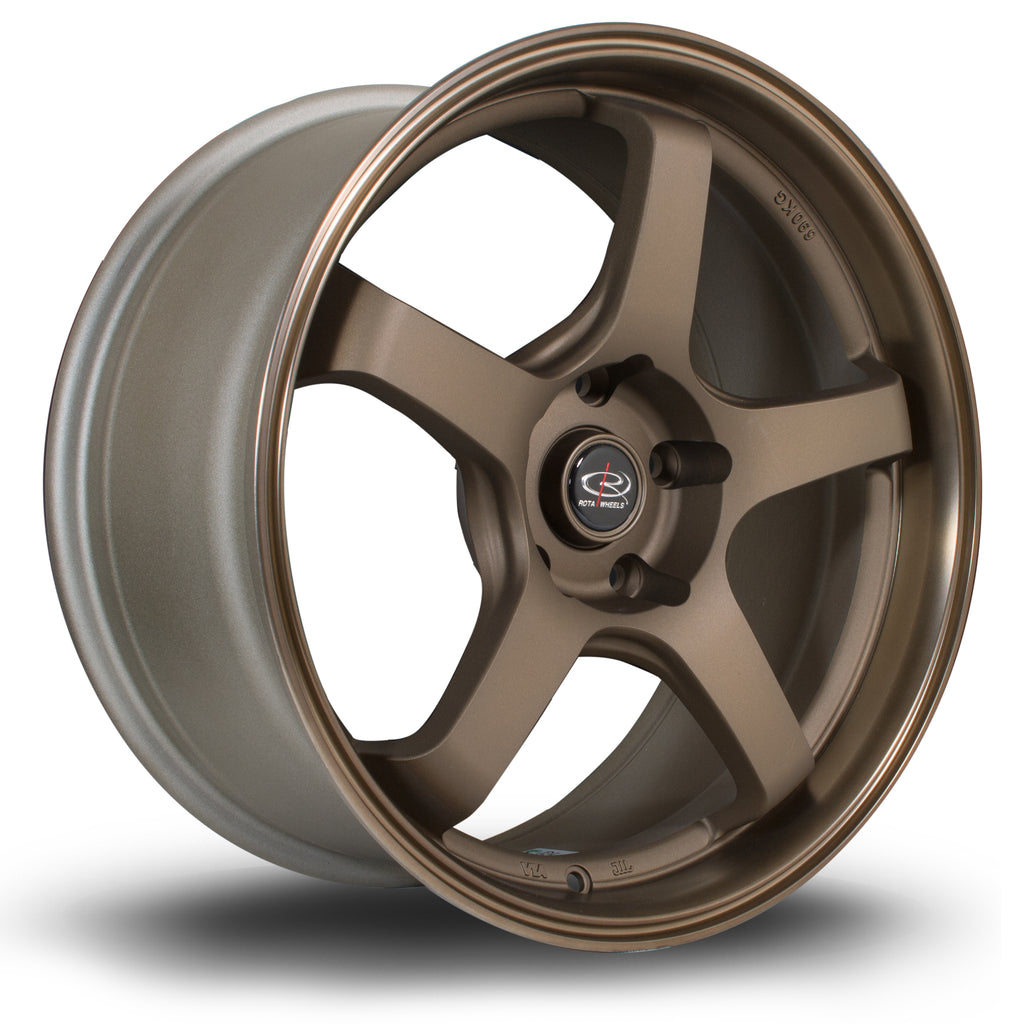 Cerchio in Lega Rota RT5 18x8.5 5x120 ET30 Bronze