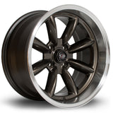 Cerchio in Lega Rota RB-X 17x9 4x114.3 ET-13 Gunmetal