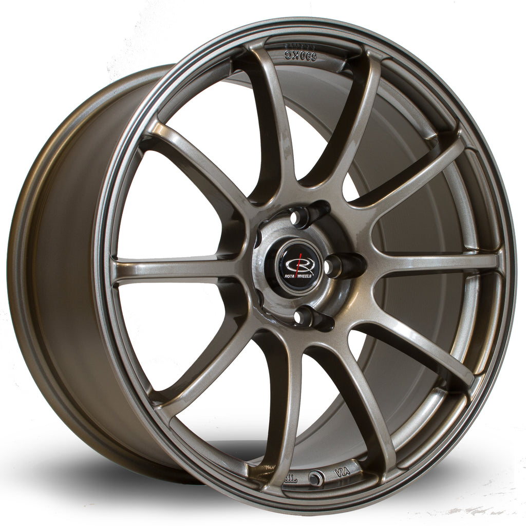 Cerchio in Lega Rota Force 18x9 5x114.3 ET27 Bronze