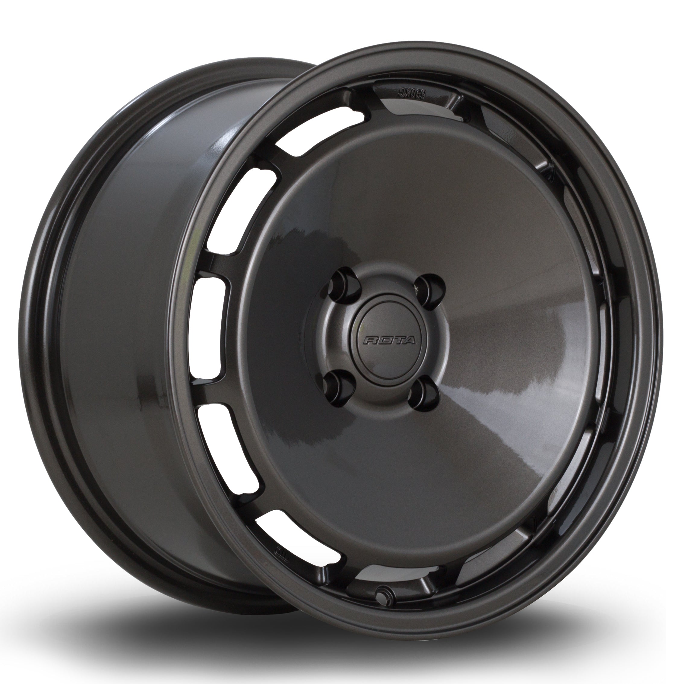 Cerchio in Lega Rota Slipstream 16x7 4x100 ET40 Flat Black