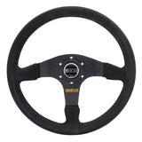 Sparco R375 Volate 36 mm Piatto Camoscio nero Raggi neri