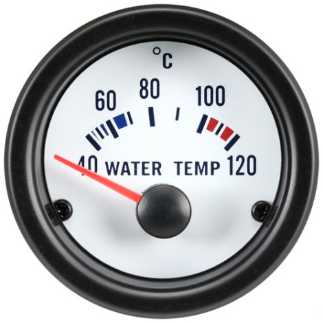 Manometro Temperatura Acqua Water Temp 52mm 
