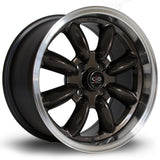 Cerchio in Lega Rota RB 15x8 4x100 ET30 Gunmetal