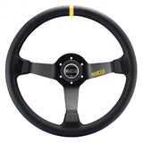 Sparco R345 Volate 63 mm Piatto Camoscio nero Raggi neri