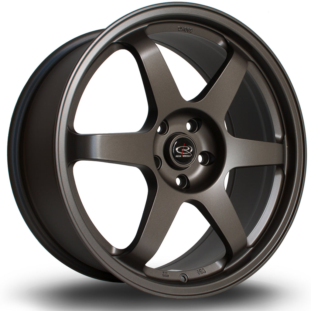 Cerchio in Lega Rota Grid 19x8.5 5x100 ET32 Bronze