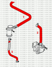 Carica l&#39;immagine nel visualizzatore di Gallery, Land Rover Defender 300TDI Kit tubi silicone Radiator and Heater