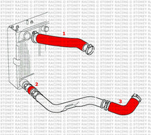 Carica l&#39;immagine nel visualizzatore di Gallery, Land Rover Discovery 200TDI Kit tubi silicone Intercooler