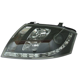 Fari Anteriori DRL Interno Nero Audi TT 8N