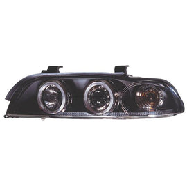 Fari Anteriori Angel Eyes Interno Nero BMW Serie 5 E39