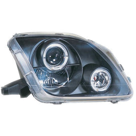 Fari Anteriori Angel Eyes Interno Nero Honda Prelude BB