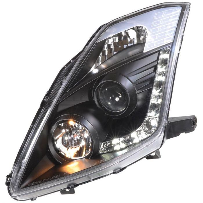 Sopracciglia Fari Nissan 350Z Z33 2003-2009 - 2 Pezzi Neri - Foto 5