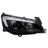 Fari Anteriori DRL Interno Nero Opel Astra J