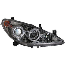 Carica l&#39;immagine nel visualizzatore di Gallery, Fari Anteriori Angel Eyes Interno Chrome Peugeot 307 Pre Facelift