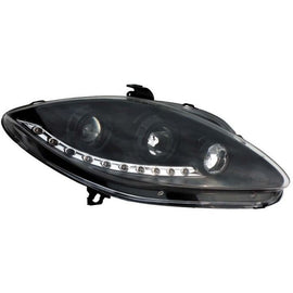 Fari Anteriori DRL Interno Nero Seat Altea,Toledo,Leon 1P Pre Facelift