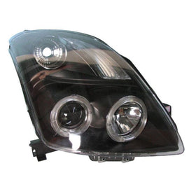 Fari Anteriori Type 2 Style Angel Eyes Interno Nero Suzuki Swift MK3