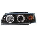 Fari Anteriori Angel Eyes Interno Nero Volvo 850