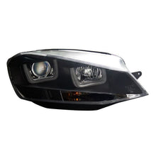 Carica l&#39;immagine nel visualizzatore di Gallery, Fari Anteriori DRL Interno Nero Volkswagen Golf MK7 Pre Facelift