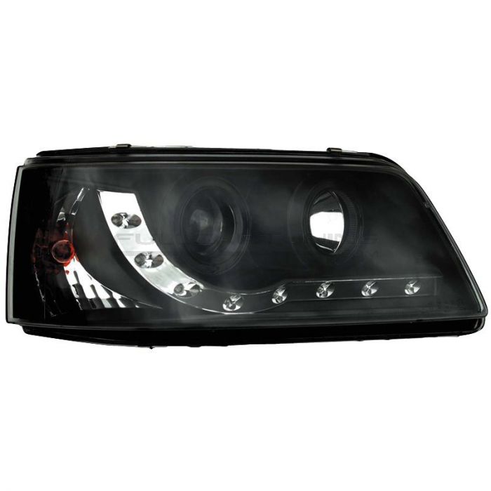 Fari Anteriori DRL Interno Nero Volkswagen Transporter