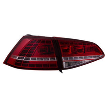 Carica l&#39;immagine nel visualizzatore di Gallery, Fanali Posteriori Rosso Lens Lente Smoke Volkswagen Golf MK7