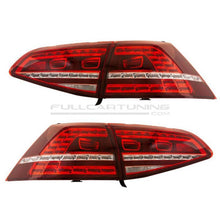 Load image into Gallery viewer, Fanali Posteriori GTI Style Rosso Lens Lente Smoke Volkswagen Golf MK7 Pre Facelift