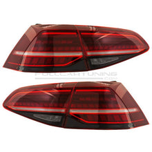 Carica l&#39;immagine nel visualizzatore di Gallery, Fanali Posteriori Rosso Lens Lente Smoke Volkswagen Golf MK7