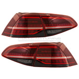 Fanali Posteriori Rosso Lens Lente Smoke Volkswagen Golf MK7
