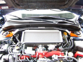 Subaru Impreza WRX '08/- also STI (GR) Barra Duomi Anteriore alu. Polished - em-power.it