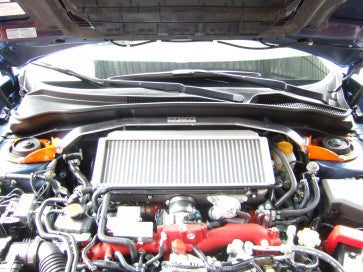 Subaru Impreza WRX '08/- also STI (GR) Barra Duomi Anteriore alu. Polished - em-power.it