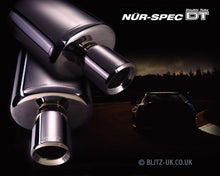 Load image into Gallery viewer, Blitz Nur Spec DT Single Exit Catback Exhaust System Subaru Impreza S-GT GH8