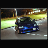 Aerodynamics Backyard Style Lip Paraurti Anteriore Civic EK EJ