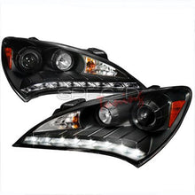 Load image into Gallery viewer, Hyundai Genesis 09+ Fari Anteriori Interno Nero LED