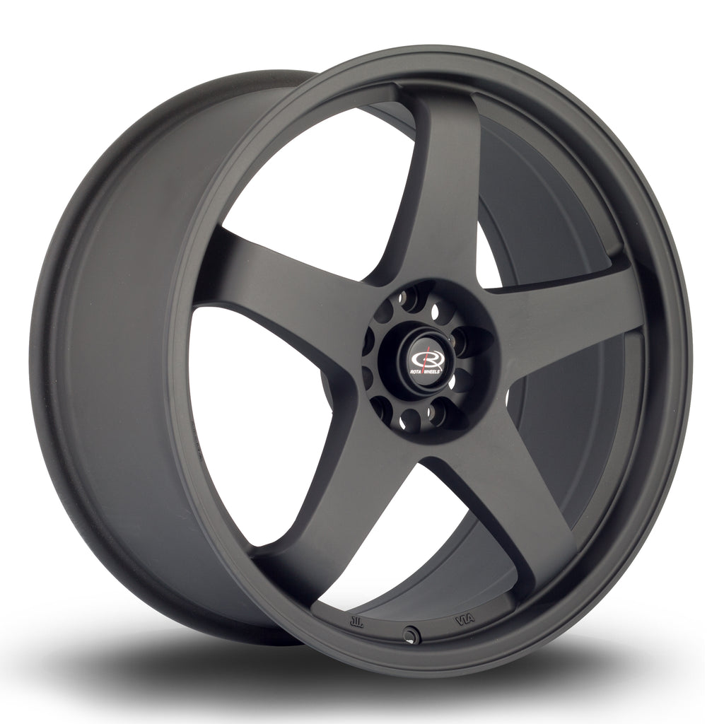 Cerchio in Lega Rota GTR 19x9 5x108 ET42 Satin Black