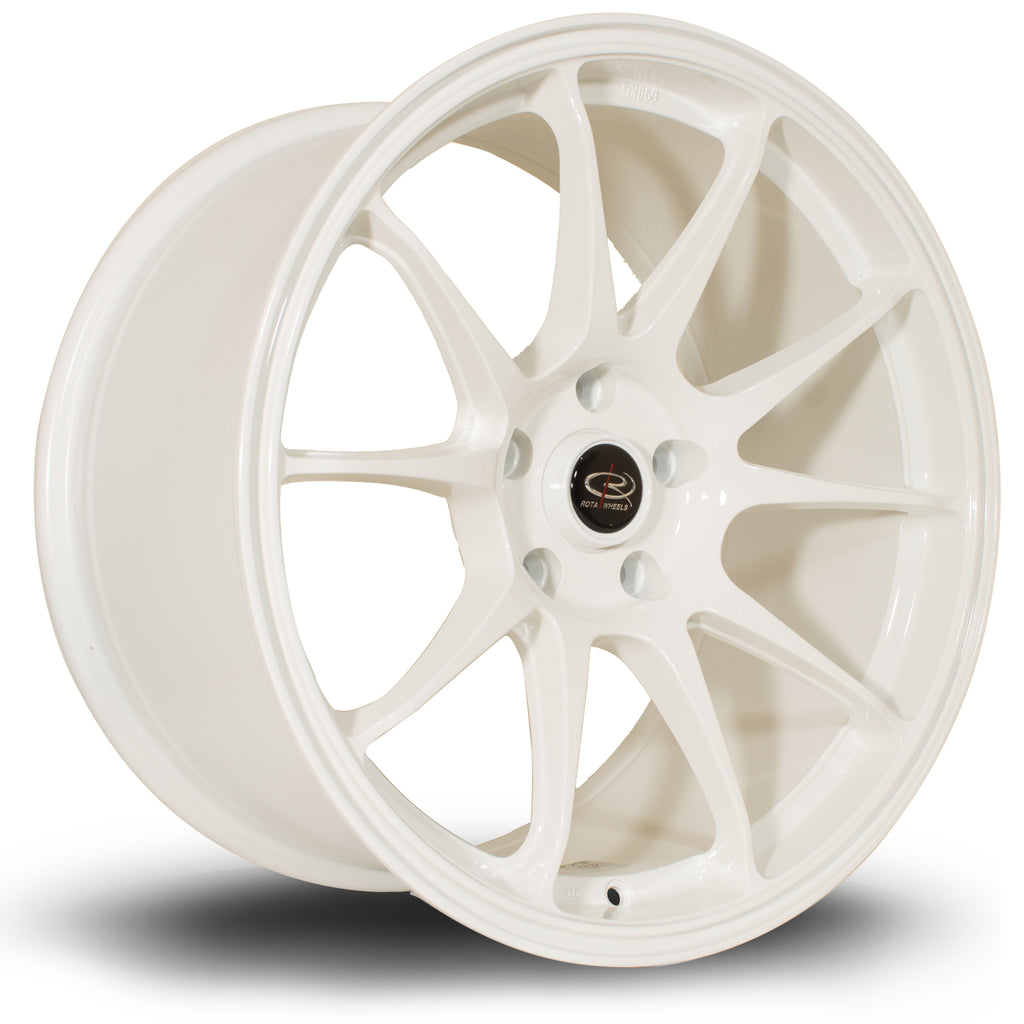 Cerchio in Lega Rota Titan 18x9.5 5x100 ET35 White