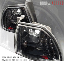 Carica l&#39;immagine nel visualizzatore di Gallery, Honda Accord 94-95 2 Porte Fanali Posteriori Neri LED [DEPO]