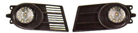 Suzuki Swift II 05-07 R8 Style LED Fari Fendinebbia Trasparenti V1