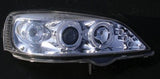 Opel Astra G 98-03 Fari Anteriori Angeleye Chrome