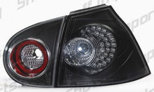Carica l&#39;immagine nel visualizzatore di Gallery, VW Golf MK5  03+ Fanali Posteriori Neri a LED