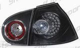 VW Golf MK5  03+ Fanali Posteriori Neri a LED