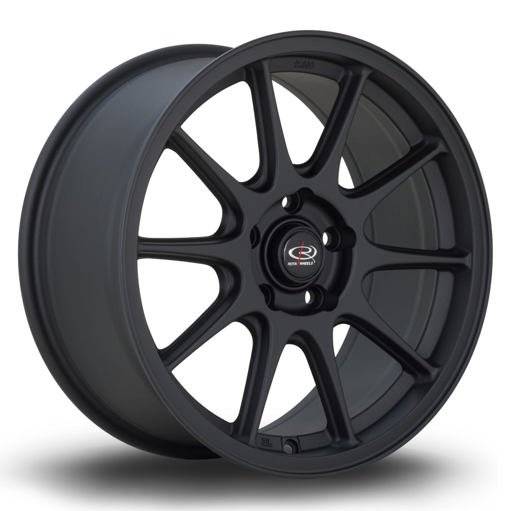 Cerchio in Lega Rota Strike 17x8 5x114.3 ET42 Flat Black