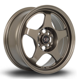 Cerchio in Lega Rota Slipstream 15x6.5 4x100 ET35 Bronze
