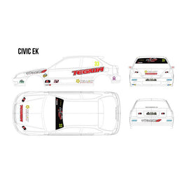 OFFICIAL 2015 TEGIWA CIVIC CUP STICKER/DECAL PACK - em-power.it