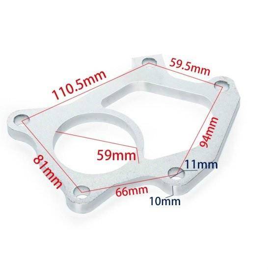 Downpipe - SUBARU STI Twin Scroll VF36 VF37