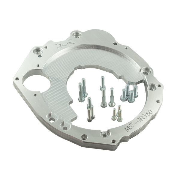 Piastra adattatore cambio - BMW M57 NISSAN Patrol Y60 RD28 manuale