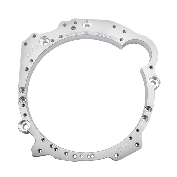 Piastra adattatore cambio - NISSAN Skyline RB RB20 RB25 RB26 RB30 Manuale BMW (M50-M57)
