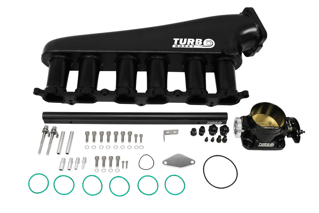 Collettore di Aspirazione - Toyota Chaser Supra Supra Mk3 1JZ con Farfalla Aspirazione e fuel rail