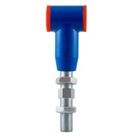 Bracci di controllo regolabili inferiori posteriori in acciaio (bracci camber) - BMW Serie 3 E36 E46 Z4 (80ShA) (Blue)