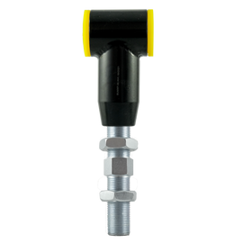 Bracci di controllo regolabili inferiori posteriori in acciaio (bracci camber) - BMW Serie 3 E36 E46 Z4 (90ShA) (Nero)