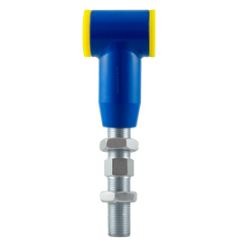 Bracci di controllo regolabili inferiori posteriori in acciaio (bracci camber) - BMW Serie 3 E36 E46 Z4 (90ShA) (Blue)