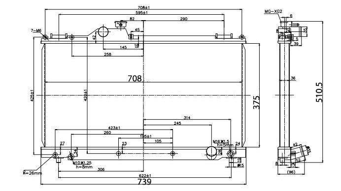 Radiatore Racing - Lexus IS300 01-05 Manual