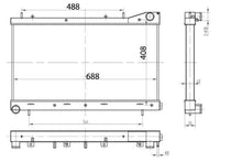 Carica l&#39;immagine nel visualizzatore di Gallery, Radiatore Racing - SUBARU Forester GF SF 02-08
